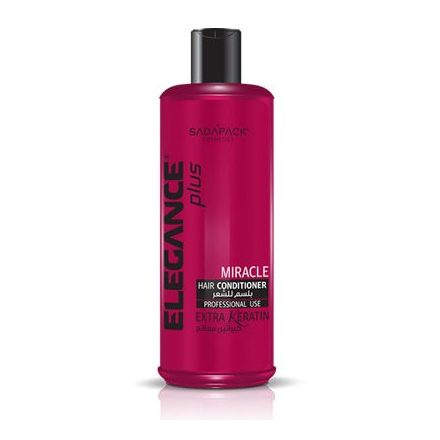 ELEGANCE PLUS MIRACLE HAIR CONDITIONER EXTRA KERATIN WHITE 500 ML