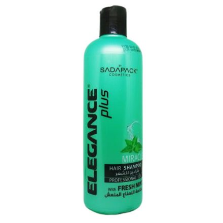ELEGANCE PLUS MIRACLE HAIR SHAMPOO MINT 500 ML