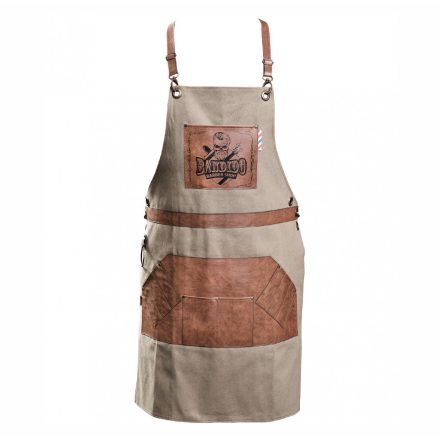 BANDIDO BROWN LEATHER BARBER APRON