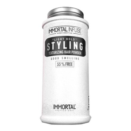 IMMORTAL INFUSE STYLING POWDER WAX 30 G (WHITE)   ( WOOD DISPLAY STAND IS INCLUDED)  (33% FREE)